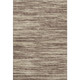 10' X 14' Brown And Beige Striped Washable Area Rug With UV Protection