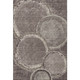 8' X 10' Chocolate And Beige Woodland Lodge Washable Area Rug With UV Protection
