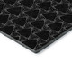 10' X 14' Black And Ivory Geometric Washable Area Rug With UV Protection