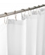 Luxurious White Waffle Weave Shower Curtain