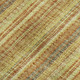9' X 12' Amber And Artichoke Green Striped Washable Area Rug With UV Protection