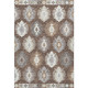 10' X 14' Brown Taupe And Ivory Southwestern Washable Area Rug With UV Protection