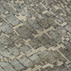 10' X 14' Beige Taupe And Ivory Abstract Geometric Washable Area Rug With UV Protection