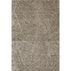 9' X 12' Chocolate And Beige Abstract Washable Area Rug With UV Protection