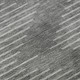 5' X 8' Charcoal And Silver Geometric Washable Area Rug With UV Protection