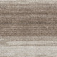 9' X 12' Brown And Ivory Striped Washable Area Rug With UV Protection
