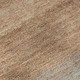 8' X 10' Copper And Beige Striped Washable Area Rug With UV Protection