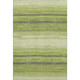 8' X 10' Lime Green Gray And Ivory Striped Washable Area Rug With UV Protection