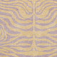 3' X 5' Peach And Lavender Animal Print Washable Area Rug With UV Protection