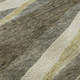 3' X 5' Taupe Beige And Ivory Abstract Washable Area Rug With UV Protection