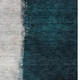 3' X 5' Copper Ivory And Teal Abstract Washable Area Rug With UV Protection