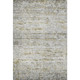 5' X 8' Taupe Brown And Beige Striped Washable Area Rug With UV Protection