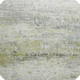 8' Artichoke Green Gray And Silver Abstract Washable Round Rug With UV Protection