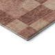 9' X 12' Rust And Copper Geometric Washable Area Rug With UV Protection