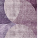 8' X 10' Purple Lilac And Mauve Geometric Washable Area Rug With UV Protection
