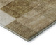 8' X 10' Terra Cotta Beige And Copper Geometric Washable Area Rug With UV Protection