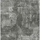 3' X 5' Pewter And Ivory Abstract Washable Indoor Outdoor Area Rug