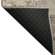 9' X 12' Chocolate Gold And Ivory Abstract Washable Indoor Outdoor Area Rug