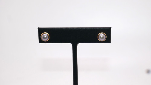 Pandora Pearl Studs - 14K