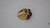 Emerald & Ruby Cabochon Ring -18K -Size 7