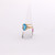 Oval Aquamarine Ring - 14k - Size 6.75