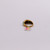 Enamel Turquoise Band - 18k - Size 6.5