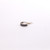 Princess Cut Sapphire W/ Round Diamond Band - 14k - Size 6.5