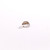 Criss Cross Round Diamond Ring - 14k - Size 7.5