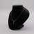 Drop Tanzanite Necklace - 10k - 18" Chain