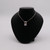 Sapphire and Diamond Levian Necklace - 14k - 22" Adjustable Chain