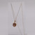 Ruby and Diamond Cluster - 14k - 18" Chain