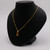 Pear Citrine Necklace - 14k - 20" Chain