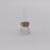 Quad Princess Cut Cluster W/ Round Diamond Halo Ring - 14k - Size 7.5