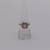 Princess Cut Double Halo Diamond Ring - 14k - Size 6.75