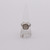 Round Illusion Diamond Cluster Ring - 10k - Size 6.5