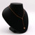 Star & Moon Necklace - 14k - 18" Chain