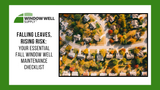 Falling Leaves, Rising Risk: Your Essential Fall Window Well Maintenance Checklist