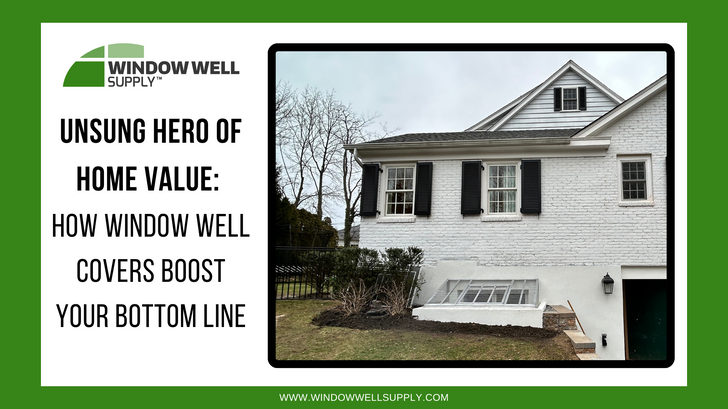 Unsung Hero of Home Value: How Window Well Covers Boost Your Bottom Line