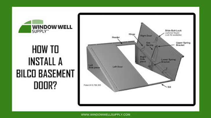 How to Install a Bilco Basement Door