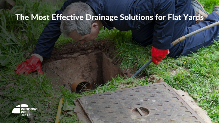 The Most Effective Drainage Solutions for Flat Yards