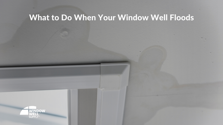 What to Do When Your Window Well Floods