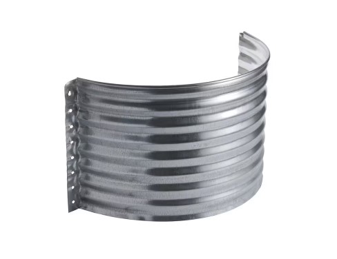 Small metal galvanized window well Small metal galvanized window well