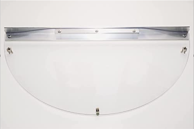 Custom Sloped Metal Window Well Cover-F