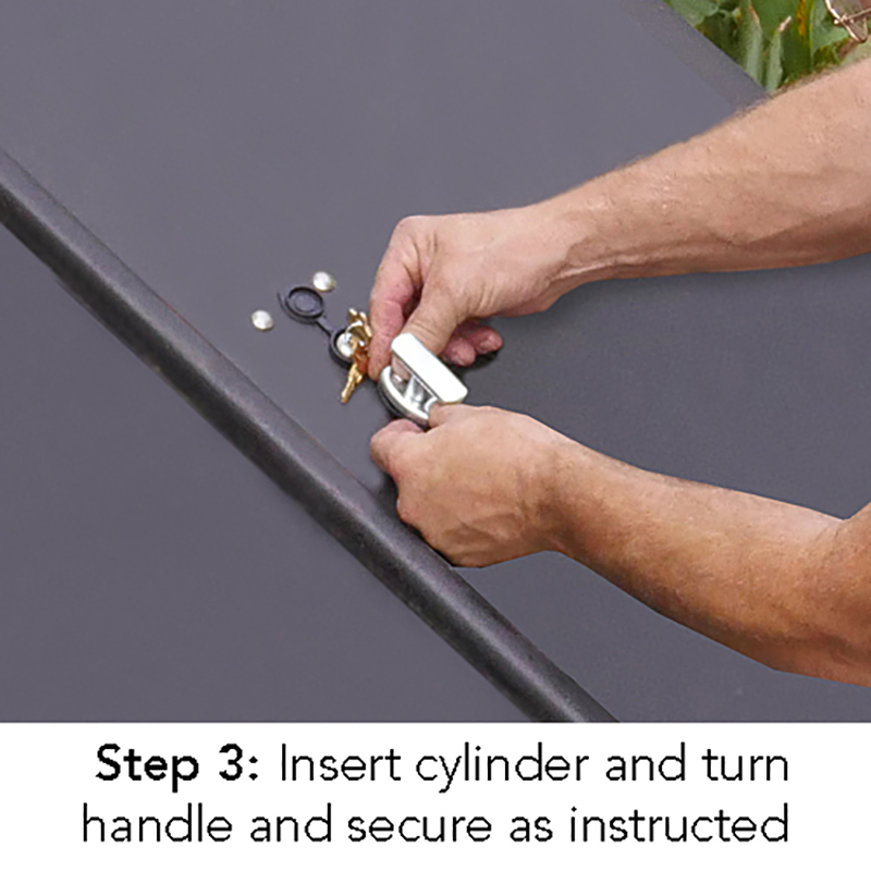 Bilco Steel Door Lock Kit: Classic and Sloped Bilco Steel Door Lock Kit: Classic and Sloped
