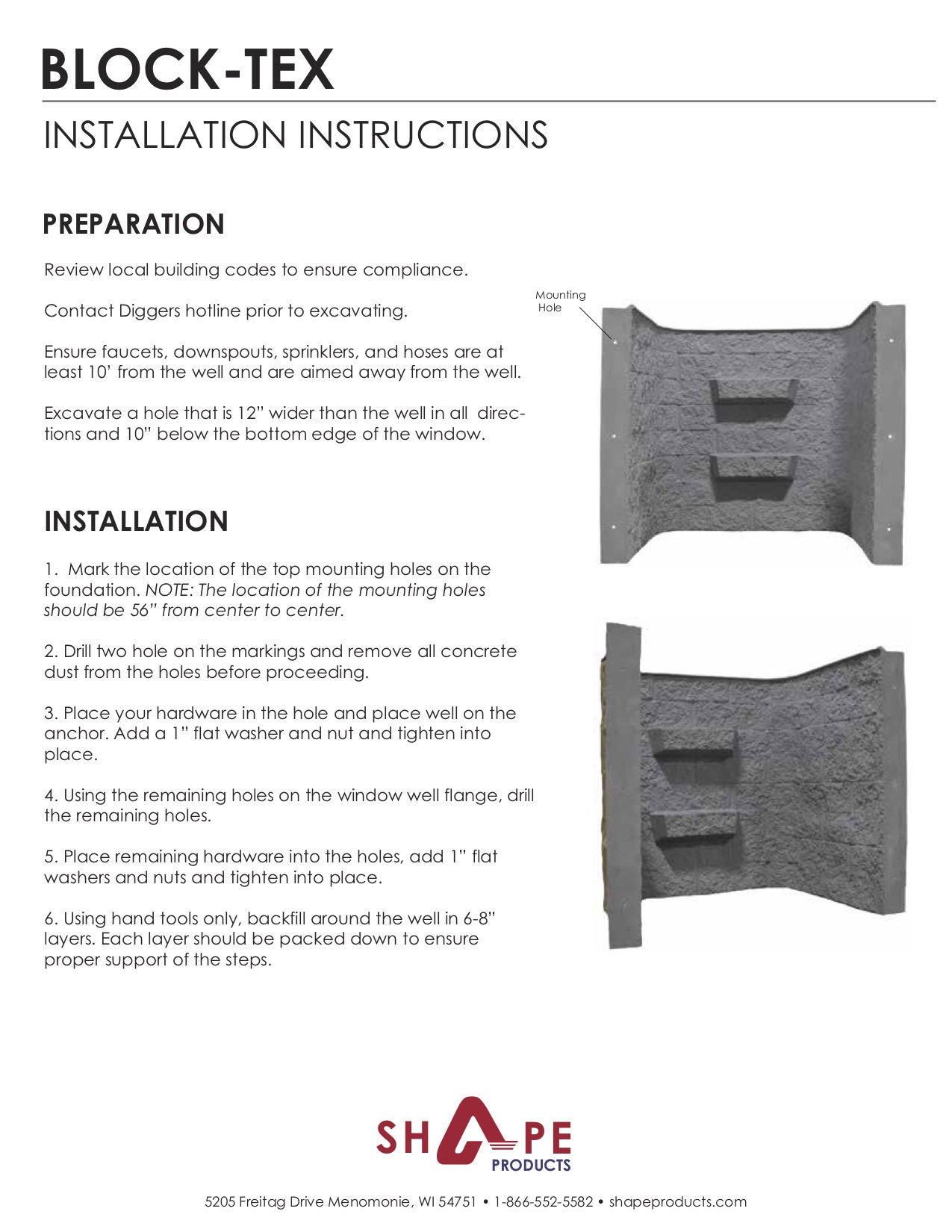 Block-Tex Window Well Block-Tex Window Well