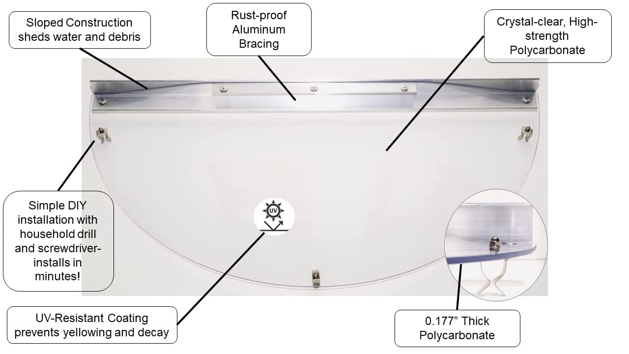 Standard Sloped Semi-Circle Cover for Metal Window Wells Standard Sloped Semi-Circle Cover for Metal Window Wells