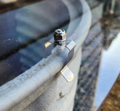 Metal Window Well Hardware Kit