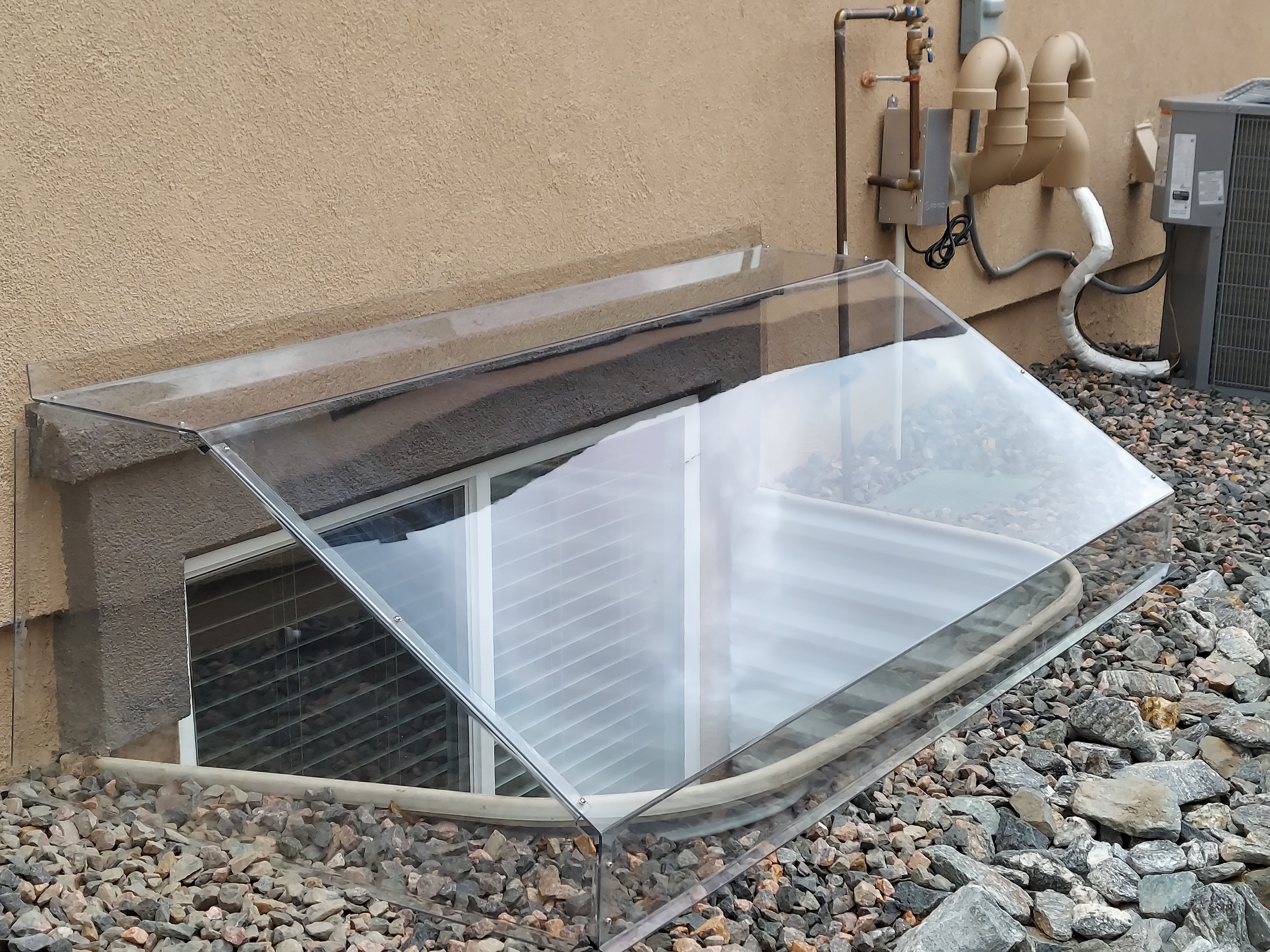 Custom Atrium Window Well Cover - C Custom Atrium Window Well Cover - C