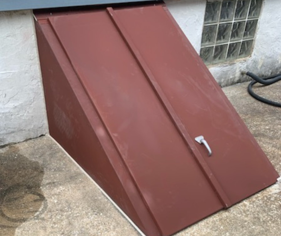 Quick-Ship Steelway Angled Basement Door (Fully Welded)