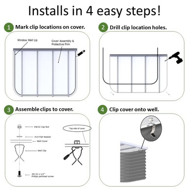 Custom "Just Cover It" Window Well Cover Custom "Just Cover It" Window Well Cover